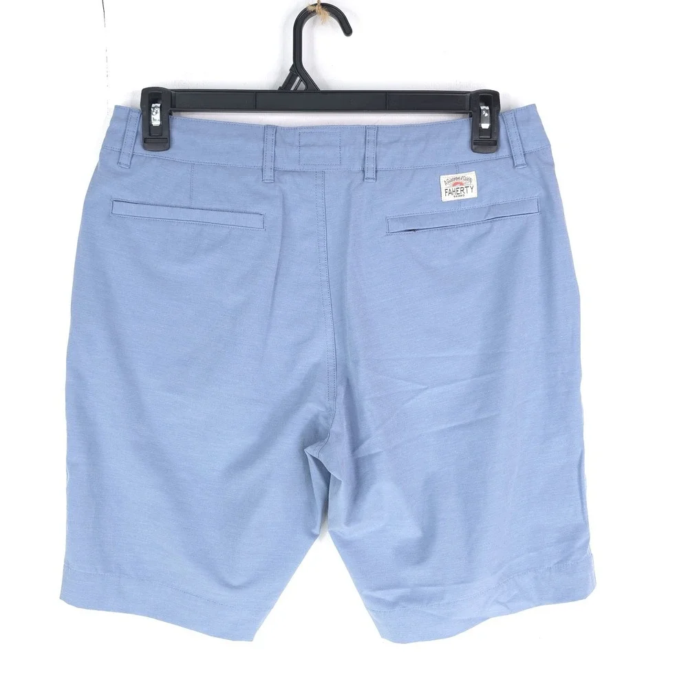 Faherty‎ Men's 32 Loop All Day Shorts Blue 9